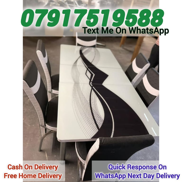 image for Limited Time Offer! Brand New Dining Table & Chairs (6/4) 