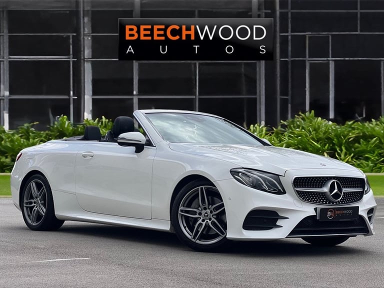 2017 Mercedes-Benz E Class 2.0 E220d AMG Line (Premium Plus) Cabriolet 2dr Diesel G-Tronic+ Euro ...
