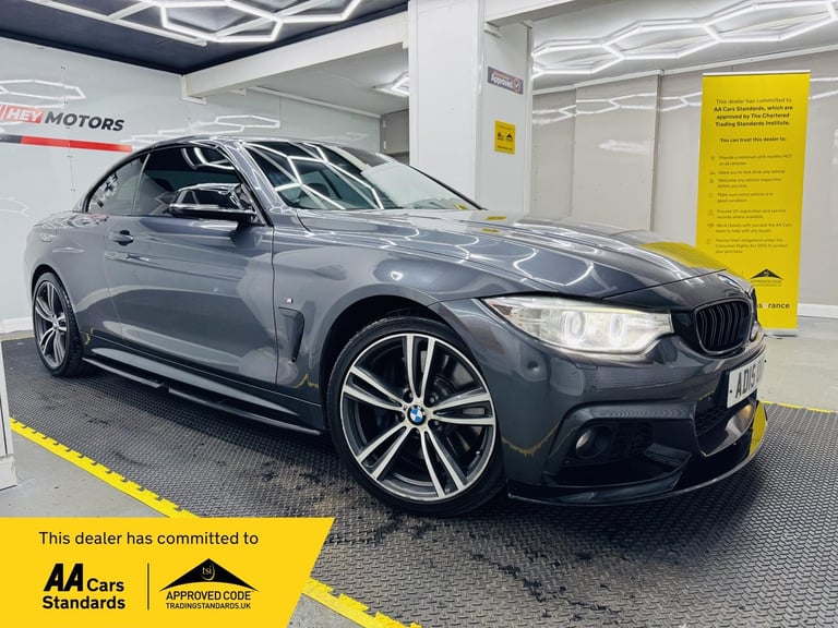 2015 BMW 4 Series 3.0 435d M Sport Auto xDrive Euro 6 (s/s) 2dr CONVERTIBLE Diesel Automatic