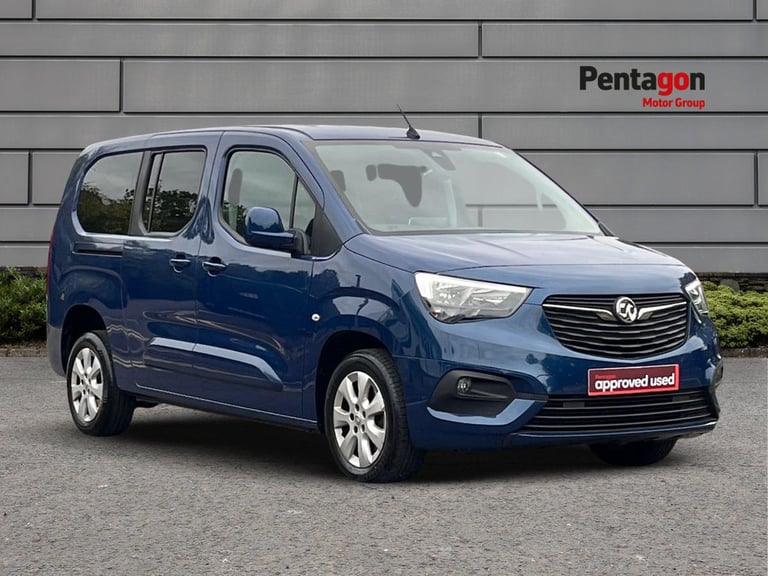  Vauxhall Combo Life 1.5 Turbo D Se Xl MPV 5dr Diesel Manual Euro 6 s/s 7 Seat