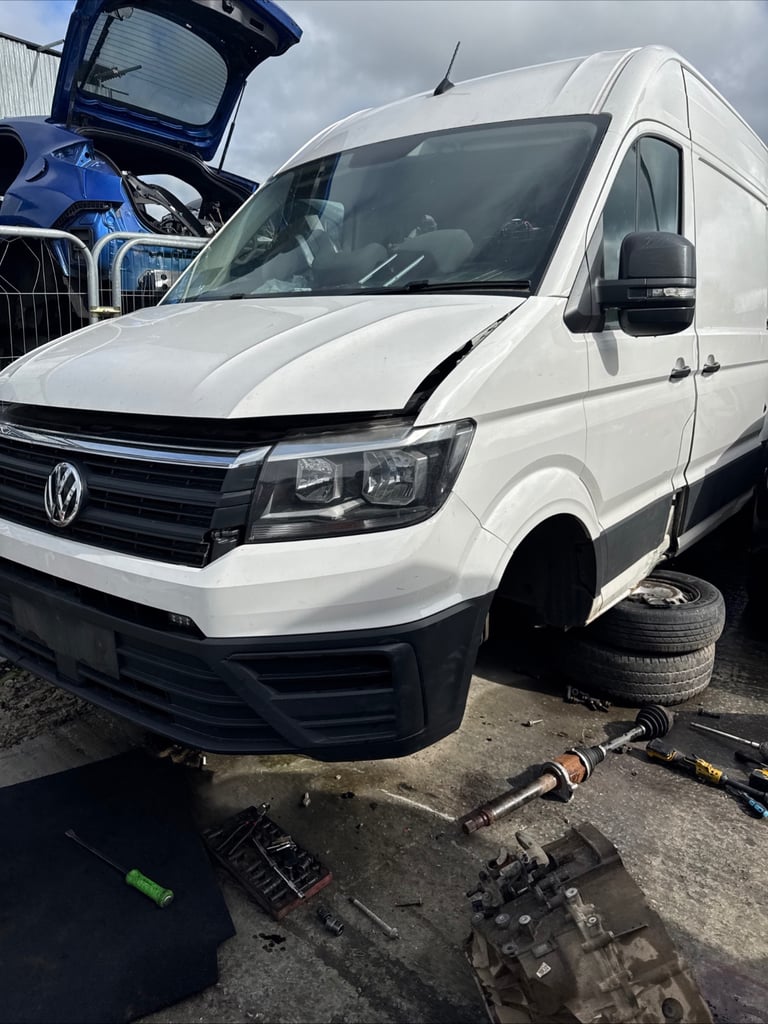 Volkswagen crafter mk2 2021 2.0 tdi fwd lwb white BREAKING FOR PARTS 