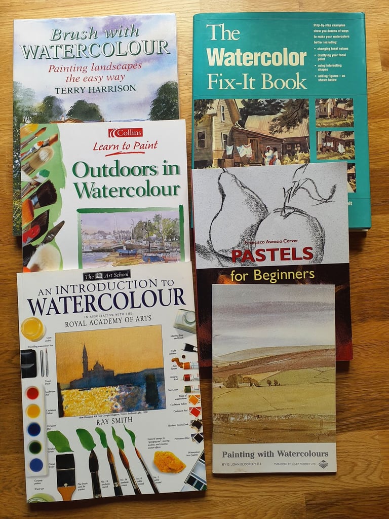 image for Watercolour Artist Instruction Books Collection