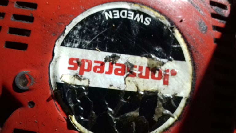 jonsereds 451e petrol chainsaw ready for use 