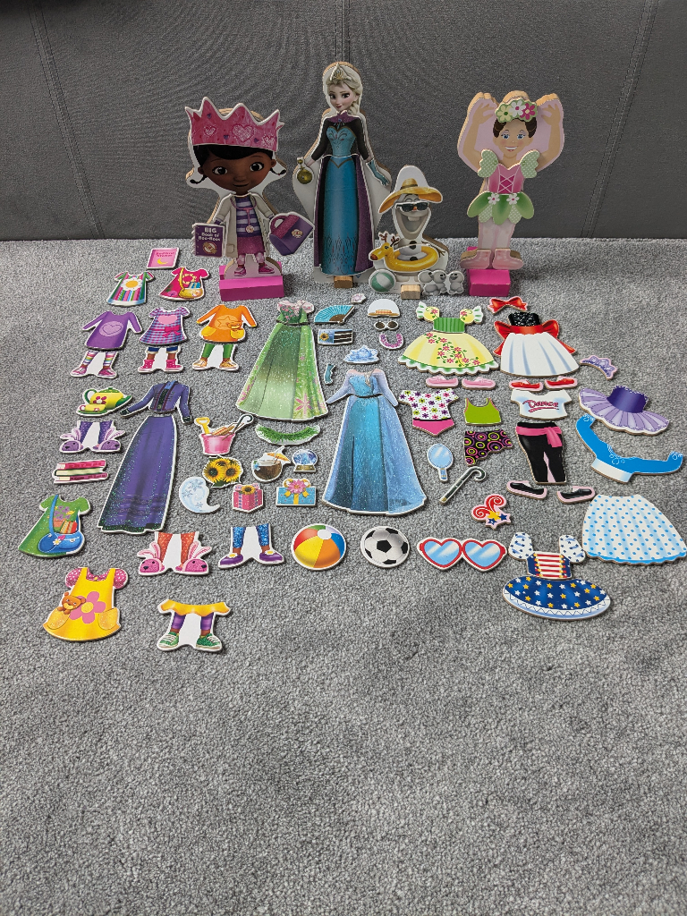 Doc mcstuffins magnetic dress up on sale