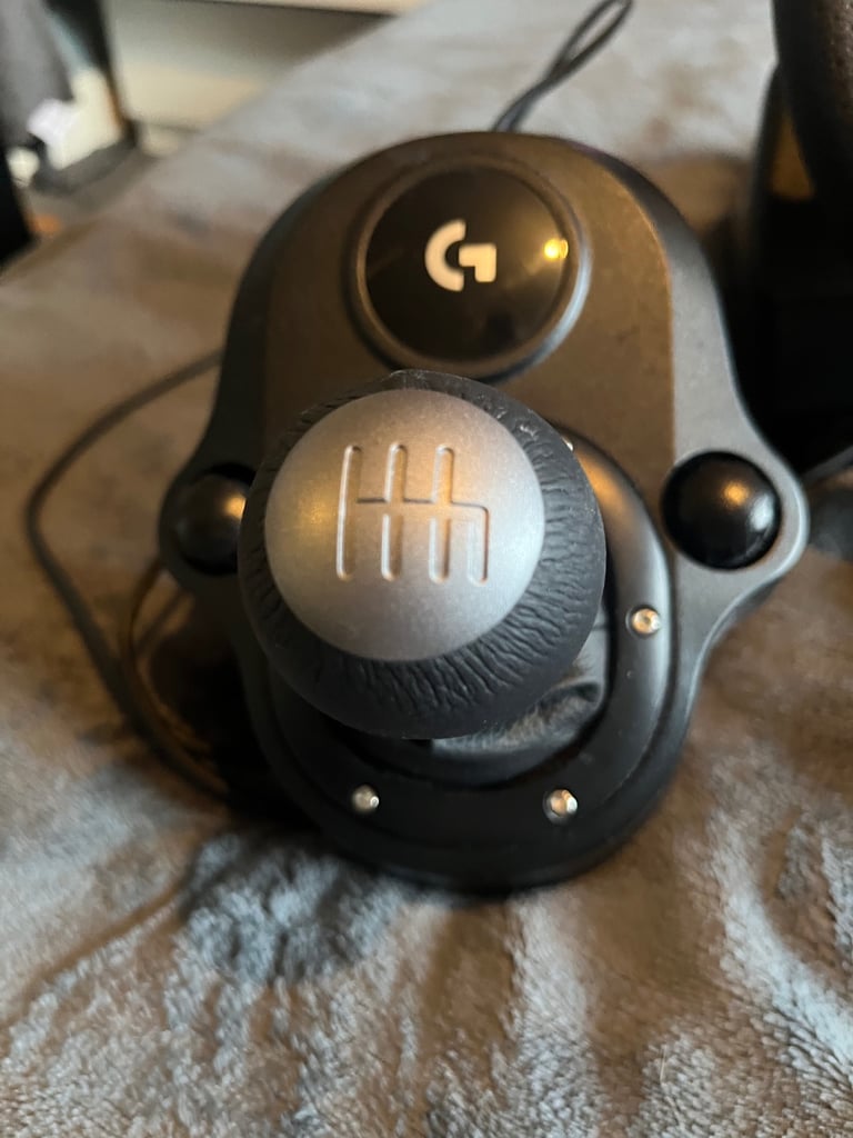 Logitech G29 Driving Force Racing Wheel + Pedals + Shifter (PS5/PS4/PC Compatible)