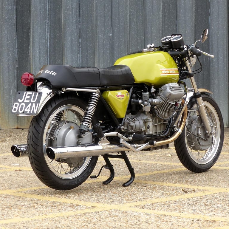 1974 MOTO GUZZI V7 SPORT – A Rare Gem in Impeccable Condition