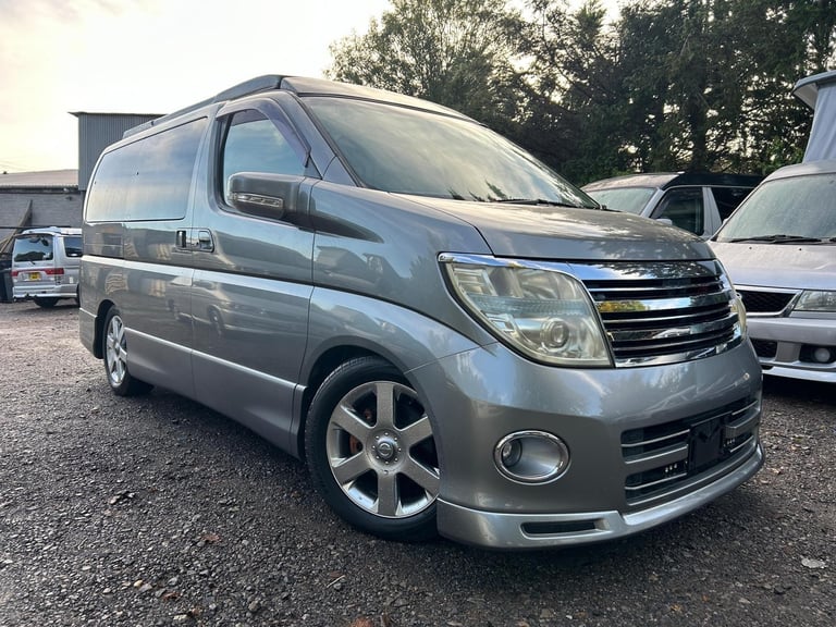 Nissan Elgrand RIDER POP TOP 4 Berth New Full Camper Conversion