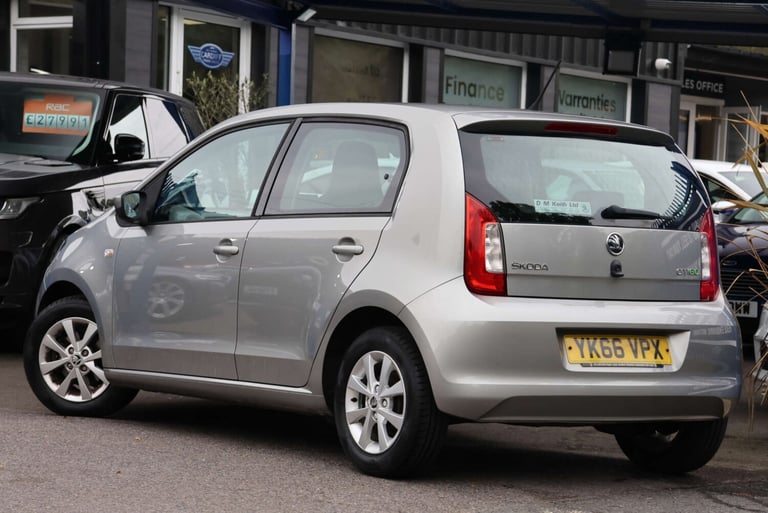 2016 Skoda Citigo 1.0 MPI GreenTech SE L 5dr HATCHBACK PETROL Manual