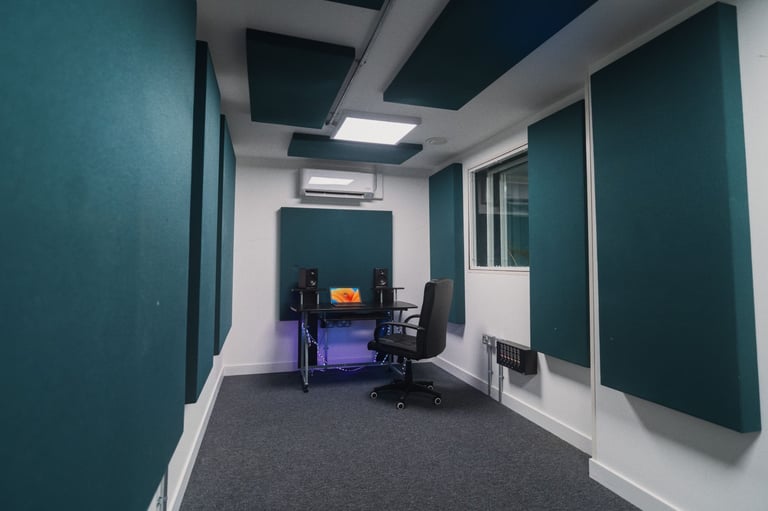 Private Sound Studios for Creatives, Podcasters and Producers – 2 Months Free!