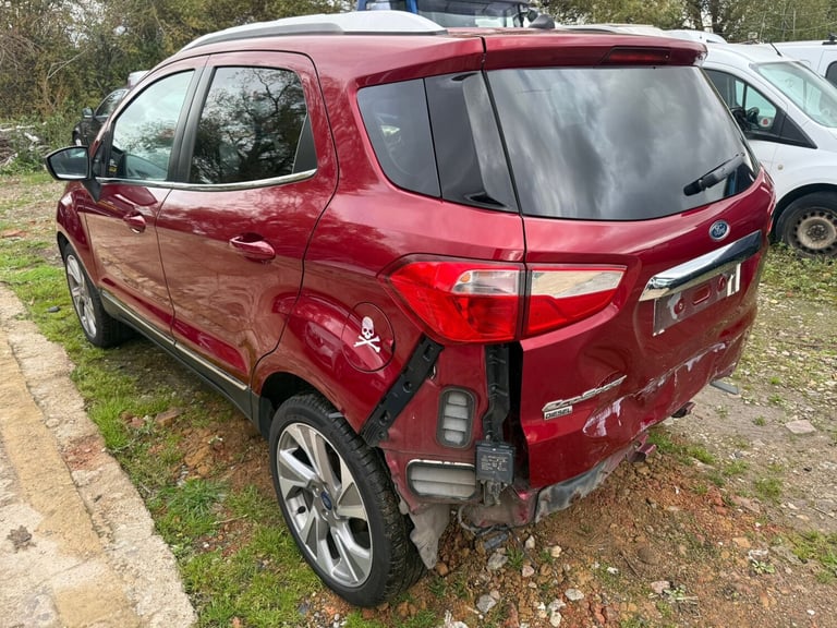 2018 Ford Ecosport 1.5 TDCi Titanium Accident Damaged Salvage HATCHBACK Diesel Manual