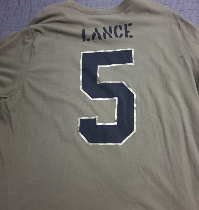 49ers salute to service large t shirt