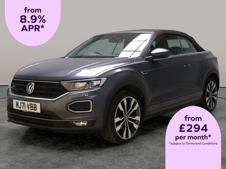 image for 2021 Volkswagen T-Roc 1.5 TSI R-Line 2dr DSG CONVERTIBLE PETROL Automatic