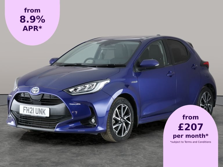 2021 Toyota Yaris 1.5 VVT-h Design Hatchback 5dr Petrol Hybrid E-CVT Euro 6 (s/s) (116 ps) -  Hat...