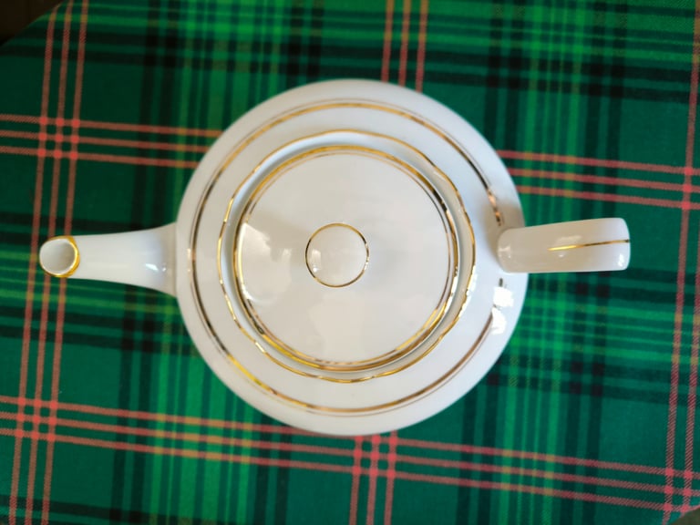 Vintage mid-century Czech Moritz Zdekauer Tea Set - c1950