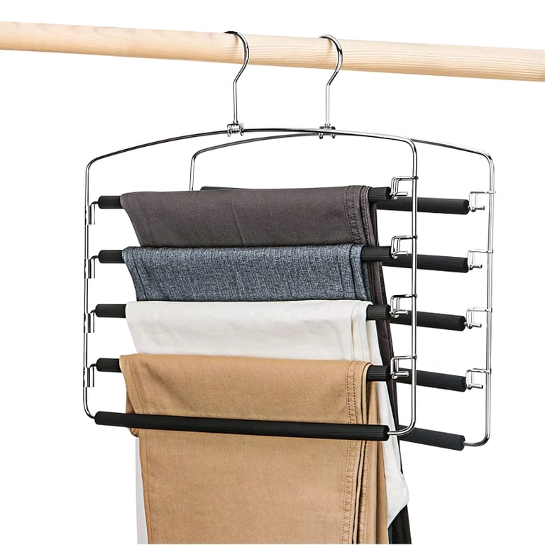 Clothes Pants Hanger Holder x2 Multi Layer Thickened Sponge Storage Sp | in  Stoke-on-Trent, Staffordshire | Gumtree