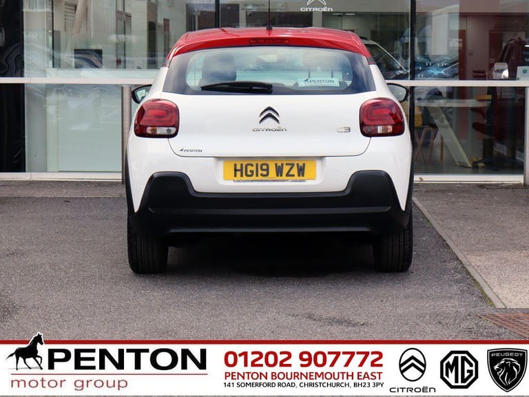 2019 Citroen C3 1.2 PureTech Feel Euro 6 (s/s) 5dr HATCHBACK Petrol Manual