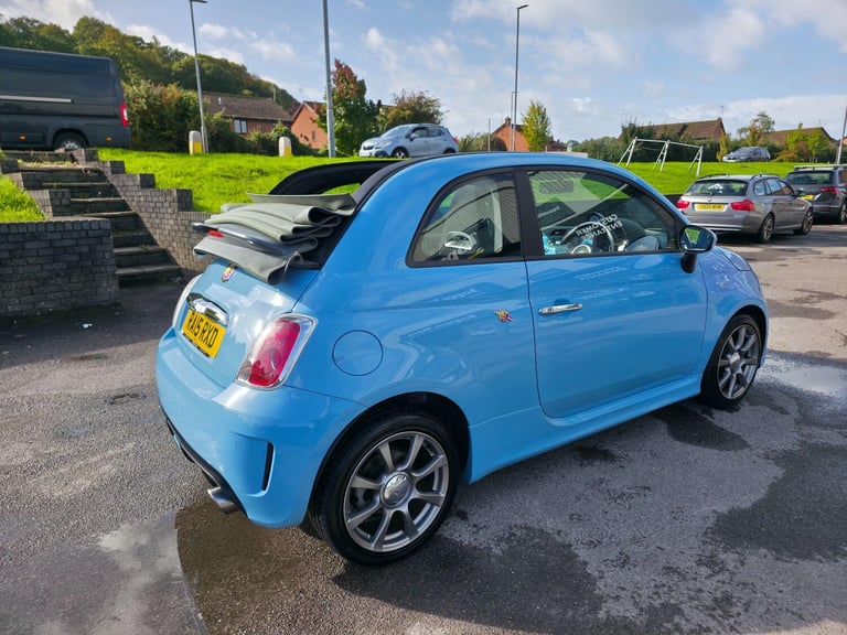 2015 Abarth 595 1.4 T-Jet Cabrio Euro 6 2dr CONVERTIBLE Petrol Manual