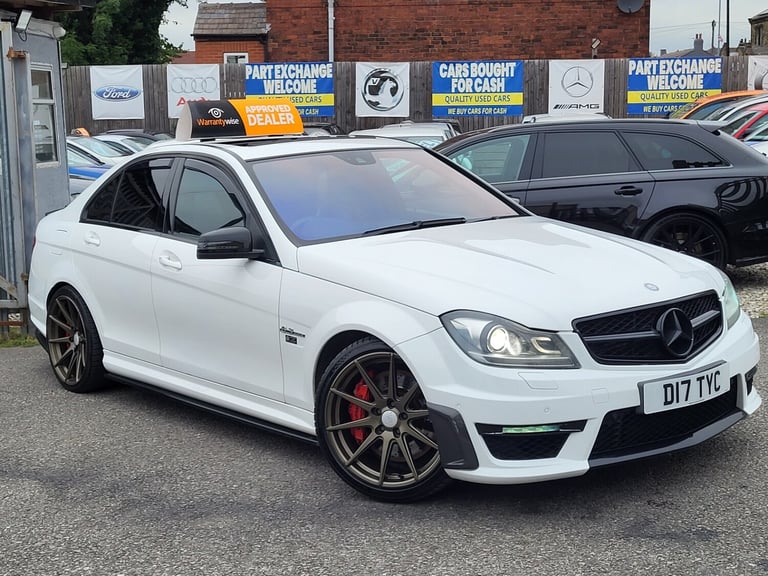 image for 2012 Mercedes-Benz C-Class C63 6.2 AMG PERFORMANCE 4 DOOR SALOON 125 EDITION MSL STAGE 1 REMAP TU...