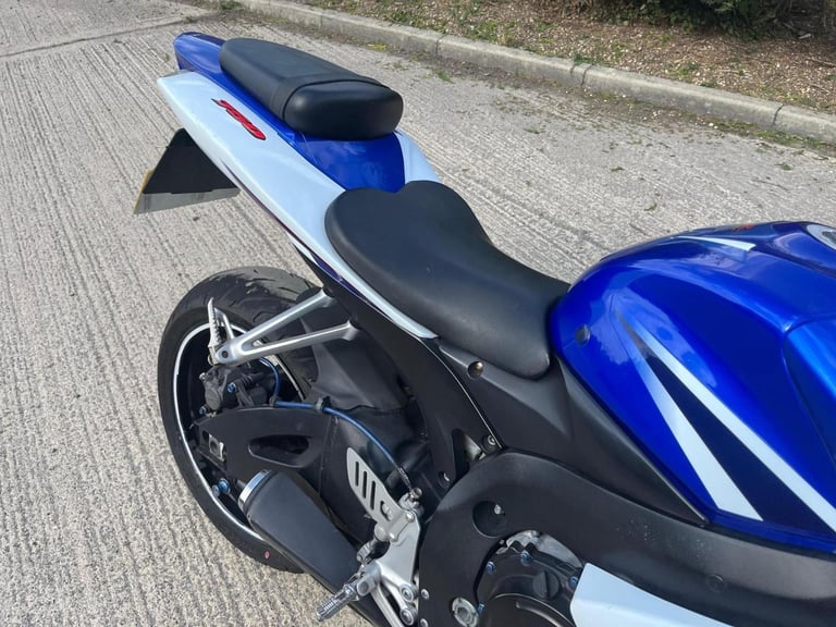 2007 07 SUZUKI GSXR 750 K7 GSXR750 BLUE SPORTS SUPERSPORT