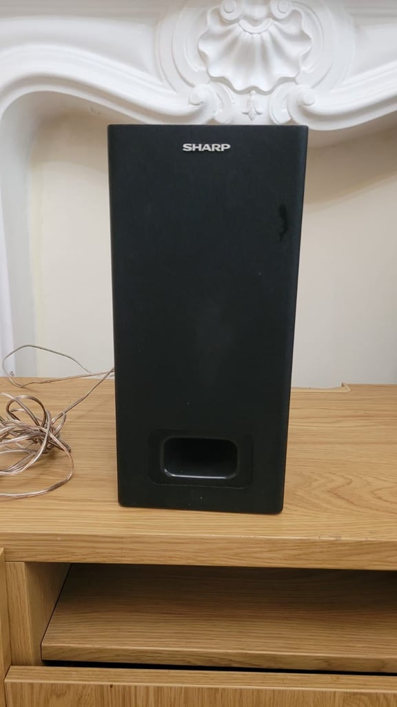image for Black Sharp Sub-Woofer.