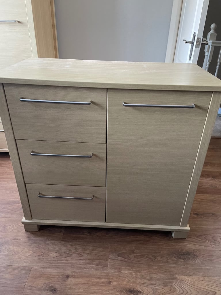 Wardrobe with matching cupboard