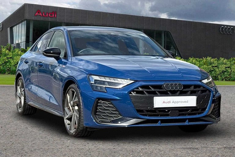 image for 2025 Audi A3 35 TFSI Black Edition 4dr S Tronic Saloon Petrol Automatic