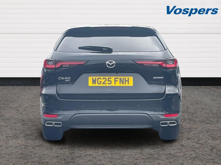 2025 Mazda CX-60 2.5 PHEV Exclusive-Line 5dr Auto [Comf/Conv/DAP] Estate Petrol Parallel PHEV Aut...
