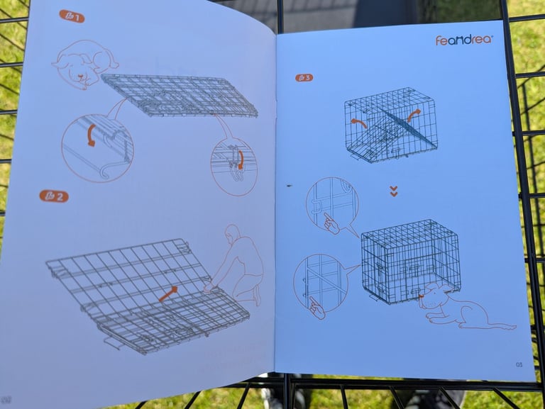 Feandrea Large Dog Cage 