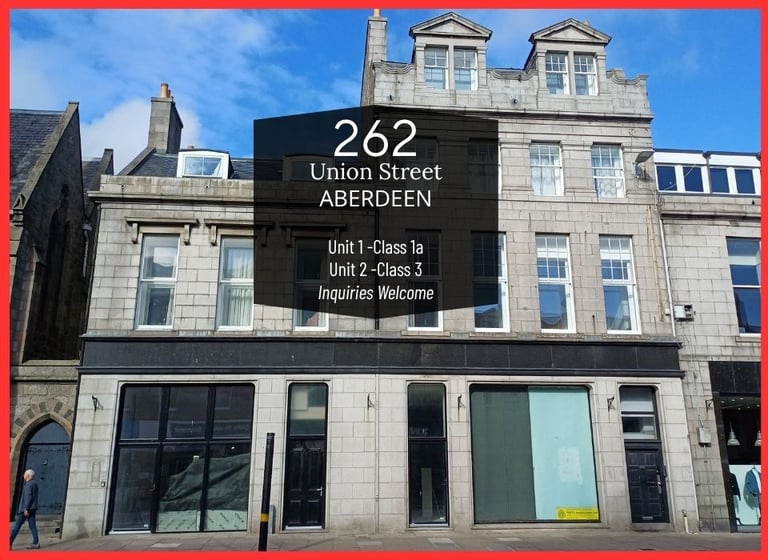 NEW High-Visibility, High-Footfall Retail and Café Units on Union Street's West End