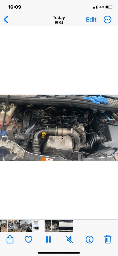 Ford 1.6 tdi engine and gearbox euro 5