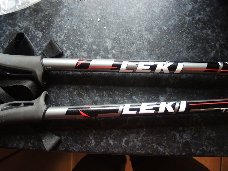 Leki trail walking poles