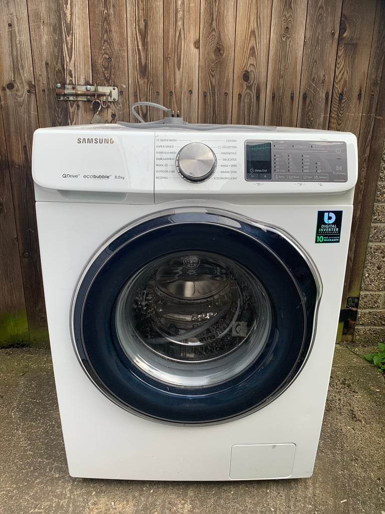 SAMSUNG 8KG Q DRIVE WASHING MACHINE-SUPERB CONDITION-DELIVERY POSSIBLE