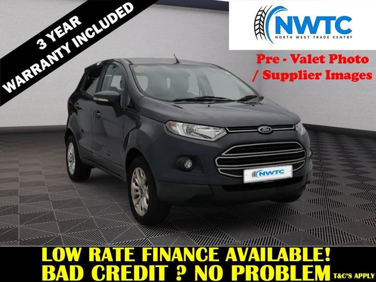 image for 2016 Ford Ecosport 1.0T EcoBoost Zetec SUV 5dr Petrol Manual 2WD Euro 6 (s/s) (125 ps) FULL FO HA...