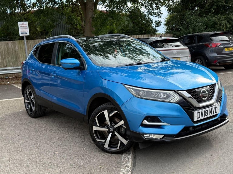 2018 Nissan Qashqai 1.2 DIG-T Tekna SUV 5dr Petrol Manual Euro 6 (s/s) (115 ps) FRONT AND REAR HA...
