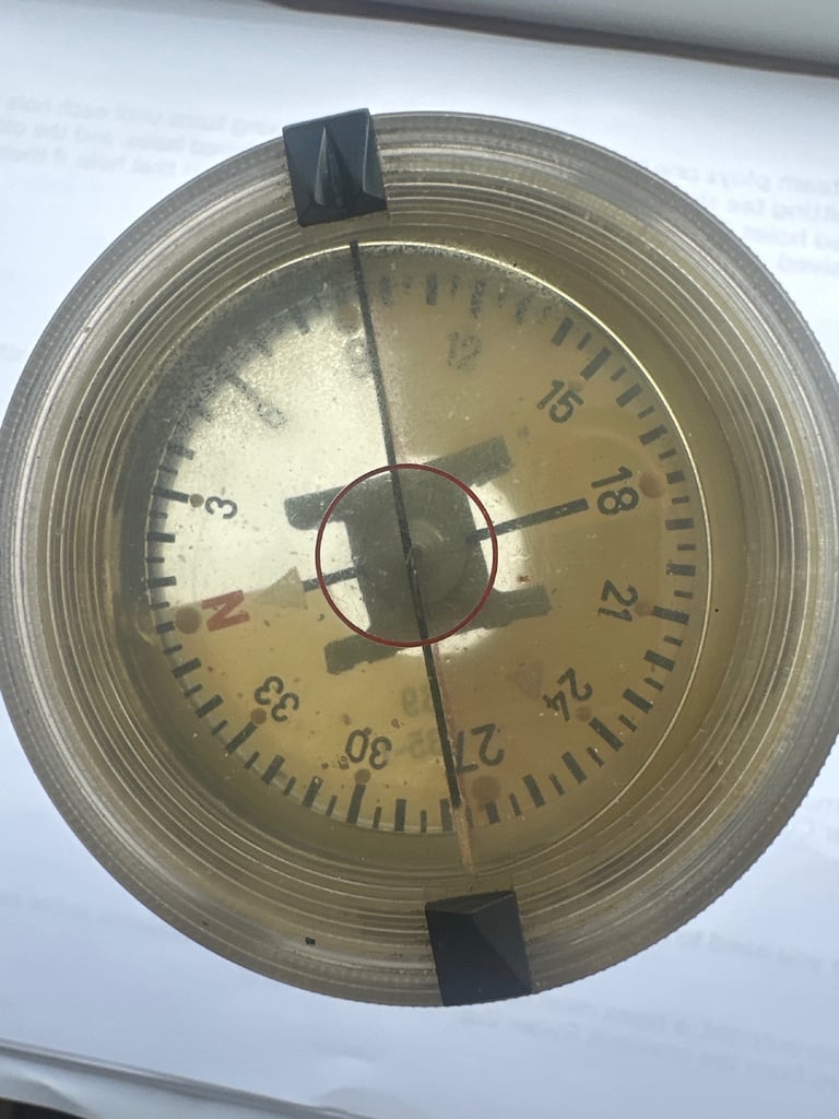 WW2 GERMANY PILOT WRIST COMPASS