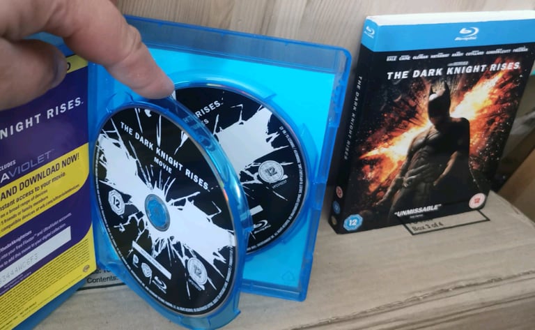 Batman Begins / The Dark Knight /The Dark Knight Rises Blu-Ray Films