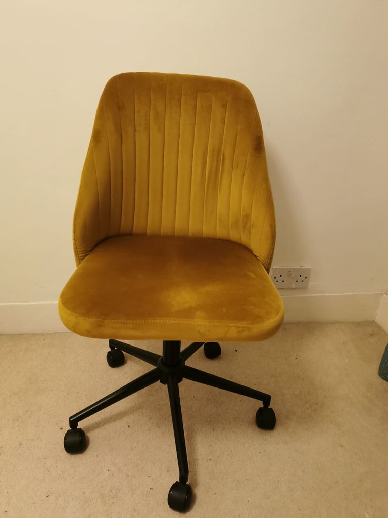 image for Pleated Velvet Office Chair