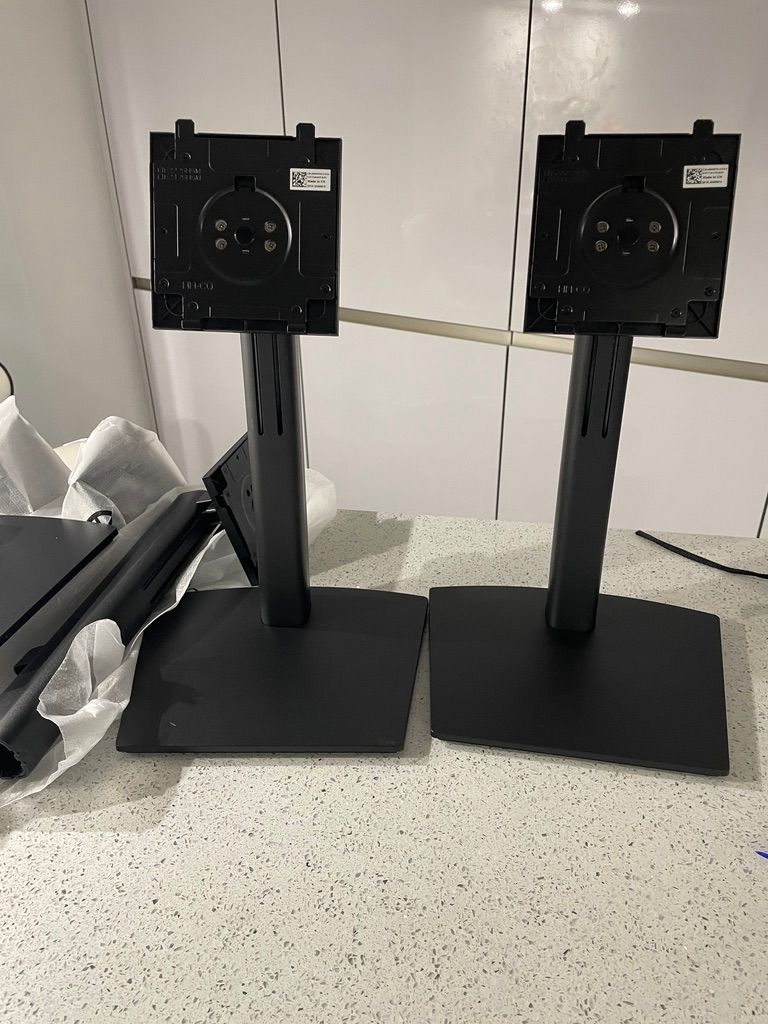 image for Job Lot 5 New Dell Monitor Stands for E2225HSM E2425HSM/Vesa 12 x 12cm   