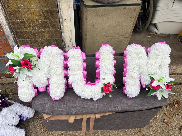 image for Artificial funeral flowers