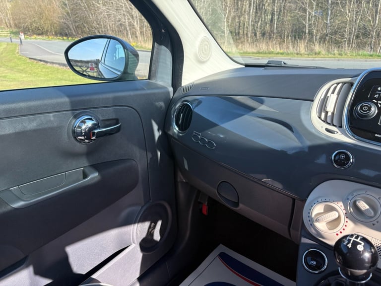 2017 Fiat 500 1.2 Lounge 3dr HATCHBACK Petrol Manual