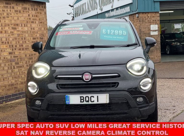 2021 Fiat 500X 1.3 FireFly Turbo MultiAir Cross Plus SUV Cinema Black Petrol DCT Euro 6 (s HATCHB...