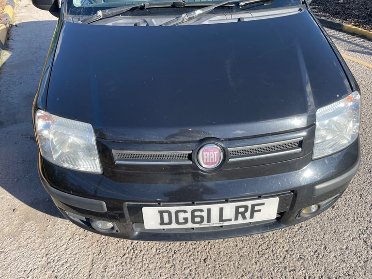 FIAT PANDA 1.2 DYNAMIC 61 REG BLACK 5 DOOR 12 MONTHS MOT ROAD TAX £35 LOW INSURANCE 50+MPG