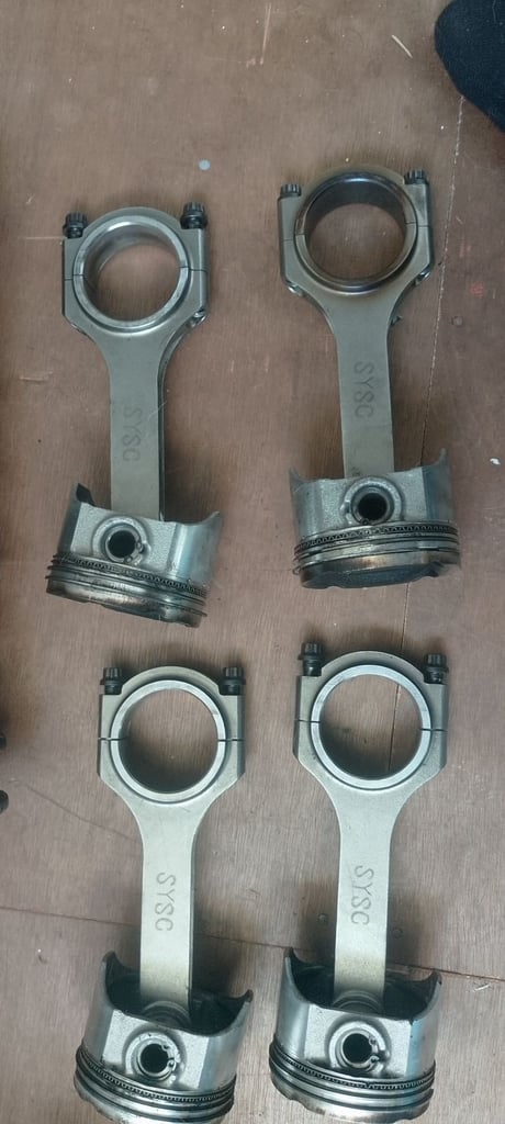 D16Z6 block crank and forged rods