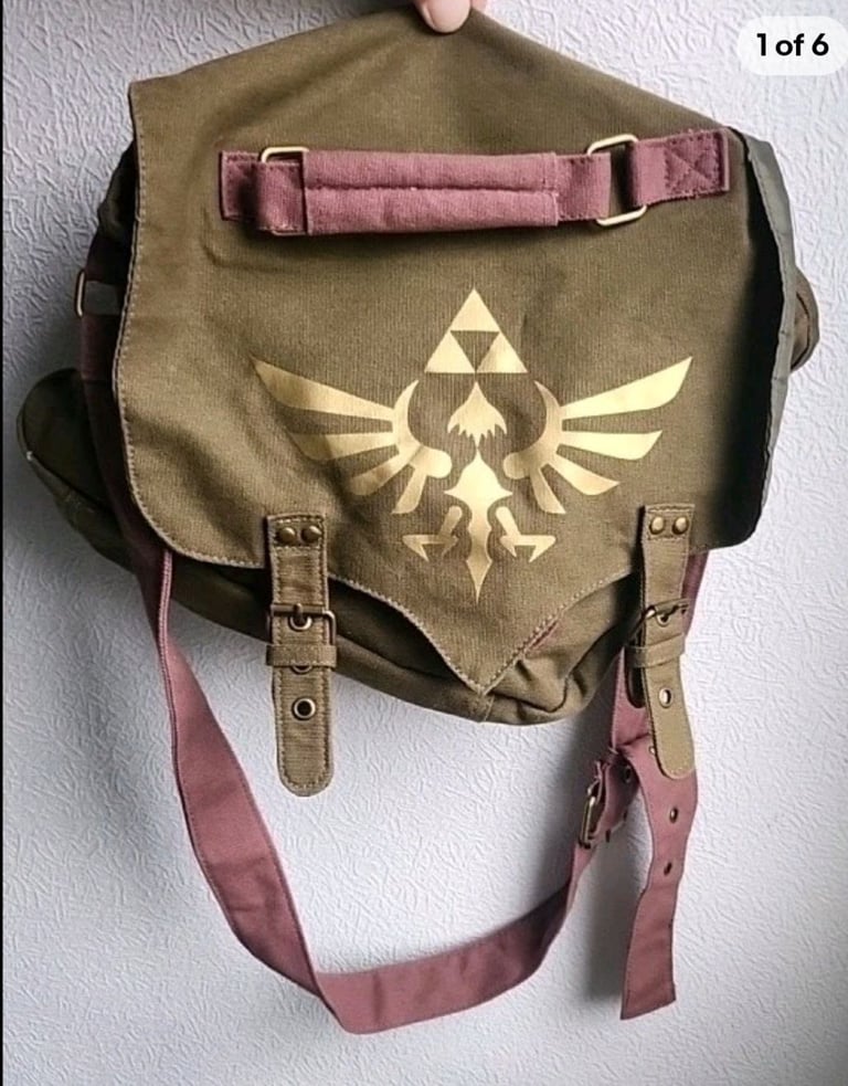 image for Legend of Zelda Messenger Military Messenger Bag Shoulder Bag!