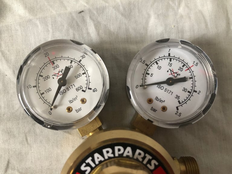 Acetylene Gas Single Stage 2 Gauge Bottle Regulator