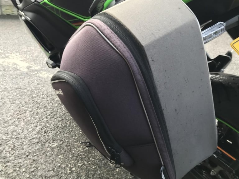 Kawasaki Ninja 650 Tourer 23reg 9960m FSH panniers screen tail tidy crash sli...