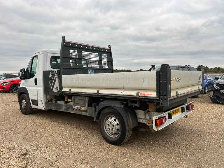 2019 FIAT DUCATO TIPPER VAN SALVAGE DAMAGED REPAIR CAT N LOGBOOK EURO 6 ULEZ 