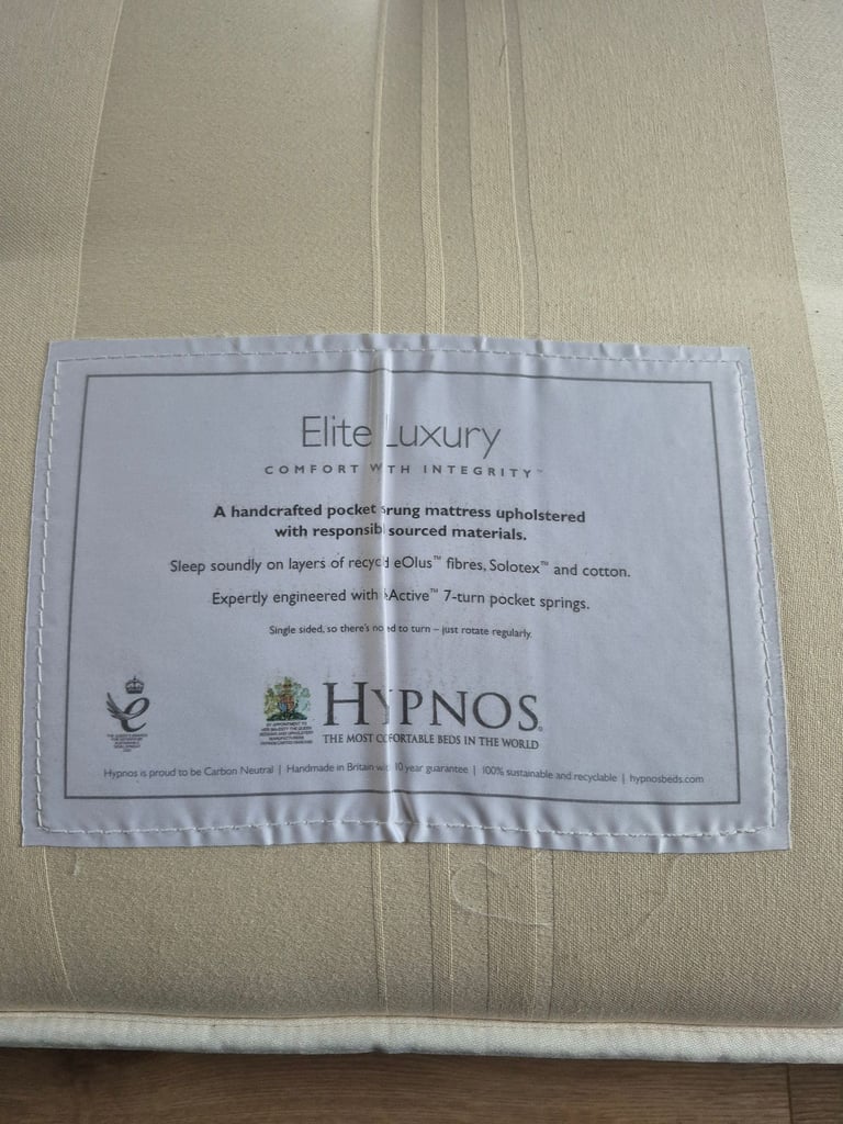 Hypnos superking mattress