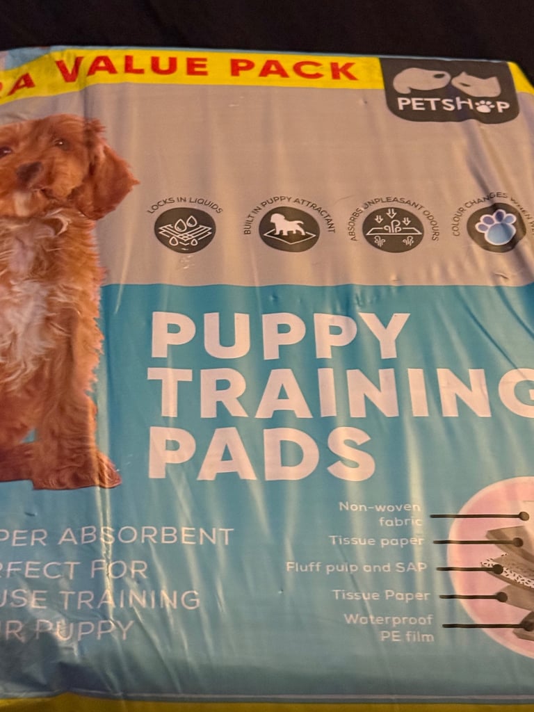 Puppy pads half pack 