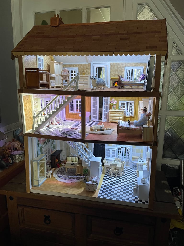 Home made dolls house